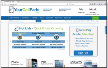 Modernizing The Wireless Parts Industry: YourCellParts.com Stepping up to the plate editorial_ycp_main